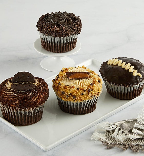 Little Whisk Chocolate Jumbo Filled Cupcakes